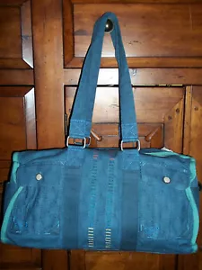 Bolso de lona azul DC Erikson totalmente nuevo - Imagen 1 de 6