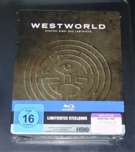 WESTWORLD STAFFEL 1 DAS LABYRINTH LIMITIERTE STEELBOOK EDITION BLU RAY NEU & OVP - Bild 1 von 4
