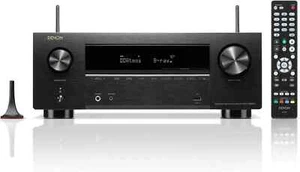 DENON AVR-X1700H 7.2CH 8K AV SURROUND RECEIVER BLACK ULTRAHD HDR10 - Picture 1 of 3