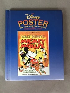 Das Disney Poster Animationsfilm Klassiker Miniatur Edition Hardcover Buch   - Bild 1 von 9