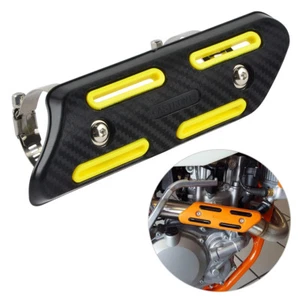25-51mm Exhaust Heat Shield Cover Heel Guard For Suzuki RMZ450 RMX450Z 2005-2018 - Picture 1 of 6