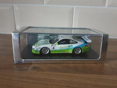 MODELO CHISPA - CARRERA CUP 2008 - PORSCHE 997 #4 - COCHE MODELO ESCALA 1:43 - MK012 Foto 1 de 4