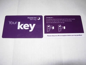 Premier Inn Hotel Room Card Door Key London United Kingdom Pre-Owned - Picture 1 of 1