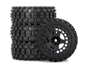 NEUMÁTICO Y LLANTA DE GOMA 69mm x 25mm Ara550114 para Arrma RC 1/18 ARRMA TYPHON GROM 380 - Imagen 1 de 16