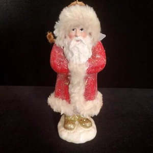 Ornamento Pottery Barn "Nórdico Santa".  Colgante o independiente. Nuevo. #SA1 - Imagen 1 de 4