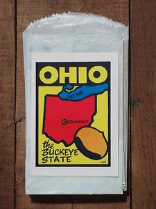 Vintage Ohio StateTravel Souvenir Auto Aufkleber Baxter - Bild 1 von 1