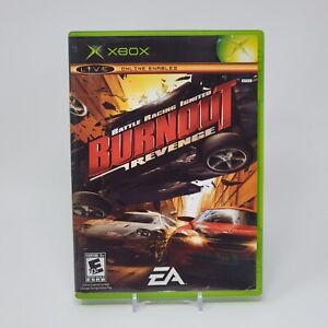 Burnout Revenge (Original Xbox) Black Label CIB COMPLETE & TESTED