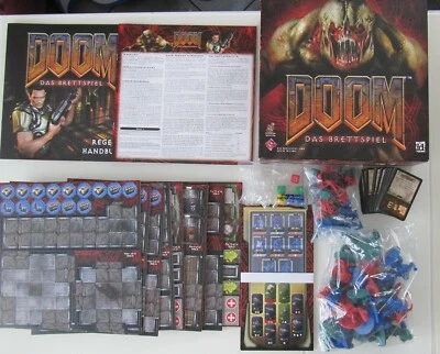 Como nuevo, Da Unrecorded: Doom - ¡el juego de mesa! ¡Edición alemana! Contenido en caja Foto 1 de 4