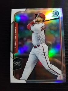 2015 Bowman Chrome Ender Inciarte Refractor /499 #33 Diamondbacks/Braves/Mets - Picture 1 of 2