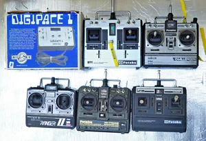 Bundle of Remote Control RC Aircraft Controllers Radio Transmitters (Untested) - Picture 1 of 18
