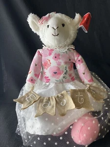 Osterlamm im Kleid Dekoration - Bild 1 von 5