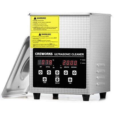 CREWORKS 2L Ultraschall Reinigungsgerät ultrasonic cleaner Ultraschallreiniger Entgasung
