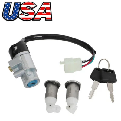 Juego de interruptores de encendido para Honda Elite50 (SA50) S,SR,LX (1988-2001) 11516511651 Foto 1 de 4