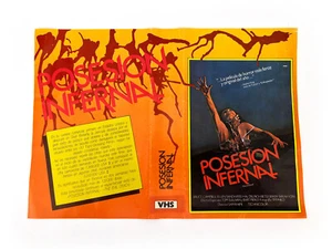 POSESION INFERNAL cover only EVIL DEAD PRE CERT HORROR GORE ZOMBIE TERROR no vhs - Bild 1 von 2