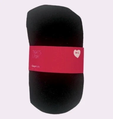 BRAND NEW | Gap Kids | Girls Black Tights | Size M/L | NWT - Image 1 of 2
