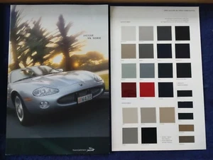 Jaguar XK Serie Prospekt 09.2001 + Farbkarte - Bild 1 von 6