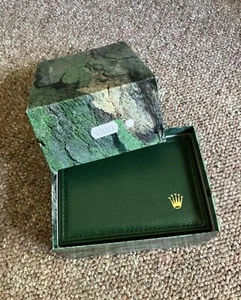 Rare Authentic Rolex 116263 TOG Green Leather Watch Case & Paper Box 2005-2008 - Bild 1 von 8
