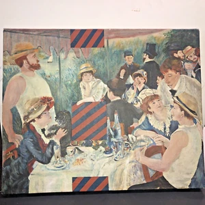 Hand Painted Oil On Canvas By Patrice Sena 1989 - Picture 1 of 22