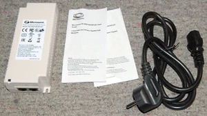 Microsemi PD9001GR/SP/AC-EU PD-6238G3EU 802.3at PoE INJEKTOR 54V 0,6A NEU - Bild 1 von 6
