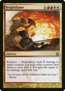 Brightflame Ravnica: City of Guilds NM White Red Rare MAGIC MTG CARD ABUGames - Picture 1 of 1