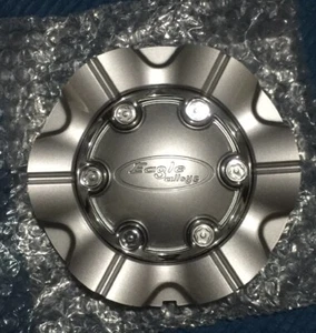 EAGLE ALLOYS 196 SILVER WHEEL CENTER CAP CAP F-026-1 NEW!!! - Picture 1 of 3