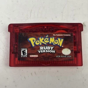 Pokemon Ruby Version Nintendo Gameboy Advance Authentic USA - Picture 1 of 7