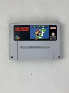 Super Mario World für Super Nintendo Pal Version SNES selten Sammler 1990 - Bild 1 von 3