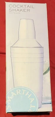 Cocktail Shaker Coctelera By Martha Stewart Stainless steel. BRAND NEW IN BOX Foto 1 de 4