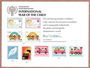 United Nations Scott #NY 15, Mint Card 5/4/79 - Picture 1 of 1