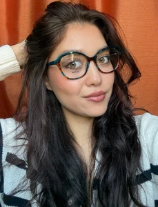 New WOOW Paris Show Up 2 3602 52mm Green Round Men's Women's Eyeglasses Frame - Picture 1 of 13
