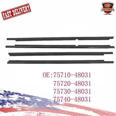 前后门皮带成型套件适用于雷克萨斯 RX330 RX350 RX400h 04-08 全新 — 第 1/4 张图片