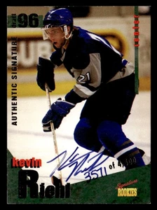 1995 Signature Rookies Draft 96 #21 Kevin Riehl AU,SN #/4500 - Picture 1 of 2