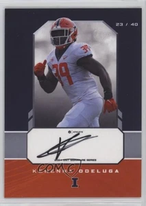 2024 Onit Illinois Fighting Illini Parallel 23/40 Kenenna Odeluga Auto - Picture 1 of 3