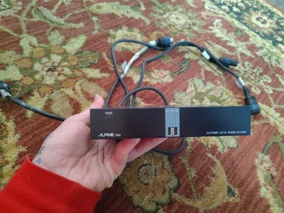 Vintage Alpine 3650 Electronic Active Dividing Network Old School Works Great - Image 1 of 3