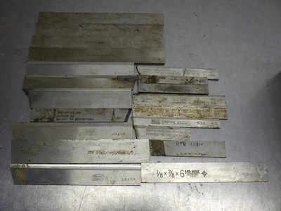 Lote de 21 hojas de corte HSS/cobalto surtidas - varios tamaños (como se muestra) Foto 1 de 4