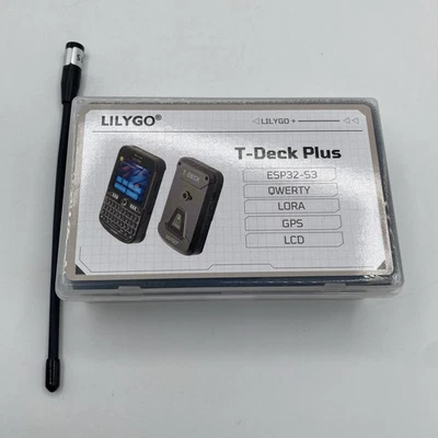 Lilygo T-Deck Plus Black ESP32 915Mhz Mesh SX1262 GPS  - Image 1 of 4