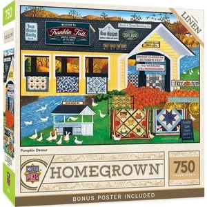 MasterPieces Puzzle; Pumpkin Detour von Gail Fraser; 750 Teile - Bild 1 von 3