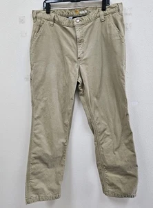 Carhartt gefütterte Relaxed Fit Hose 40×30 (eigentlich 40×29) Canvas Workwear warm - Bild 1 von 11