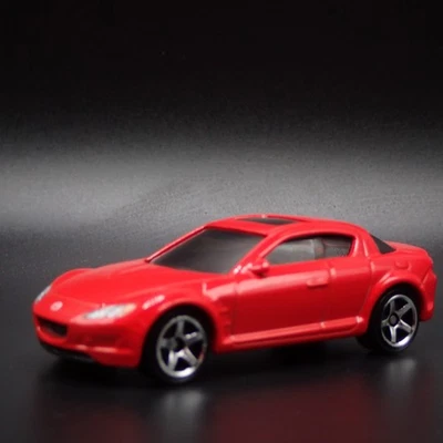 2003-2012 Mazda RX8 Jdm Rojo 1:64 Escala Colección Maqueta Modelo Fundido Coche - Imagen 1 de 4