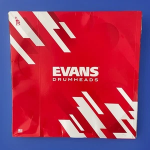 NEW Evans Drumheads 16” 2 Ply uncoated Tom Batter Rock Gospel Hydraulic Blue - Picture 1 of 14