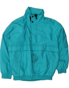 ACTIVE Mens Windbreaker Jacket UK 40 Large Blue Polyester BF01 - Picture 1 of 6