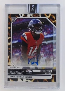 2024 Panini Instant NFL TROY FRANKLIN Rookie RC Auto JAGUAR SSP 4/10 - Picture 1 of 2