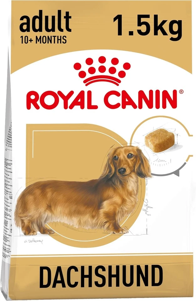 Royal Canin Dachshund Adult 1.5kg – Pienso Perros Teckel – Huesos y Articulacion - Imagen 1 de 1