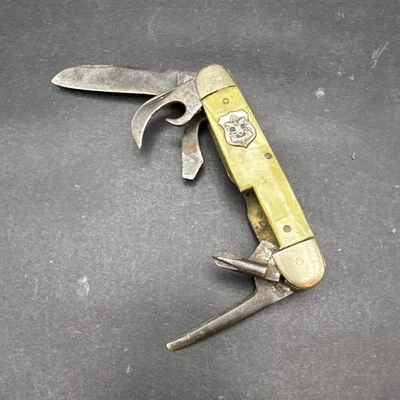 Cuchillo Scout BSA Oficial IMPERIAL EE. UU. De Colección - Escasa Versión de Cinco Hojas H2 Foto 1 de 4