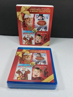 Christmas Classics: 4-Movie Collection Blu-ray/DVD/Digital Home Alone Brand New - Image 1 of 2
