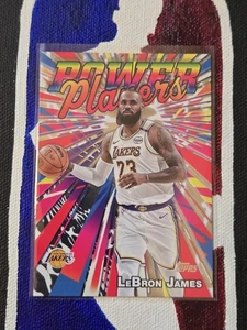 LeBron James - Power Players #PP7 - 2025-26 Topps NBA Basketball - LA Lakers - Foto 1 di 2