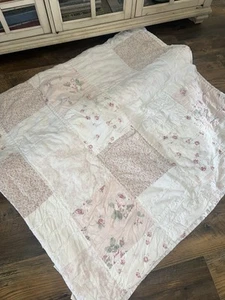 Simply Shabby Chic QUEEN COTTON patchwork Quilt - Picture 1 of 7
