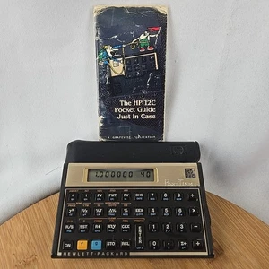 Calcolatrice finanziaria HP 12C vintage made in USA leggi - Foto 1 di 5