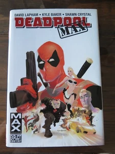 DEADPOOL MAX HC MARVEL COMICS LAPHAM BAKER CRYSTAL VERY RARE OOP - Picture 1 of 5