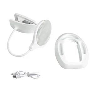 Magnifying Glass with Bright LED Light Stand 2-in-1 for Reading Craft Close Work - Picture 1 of 8